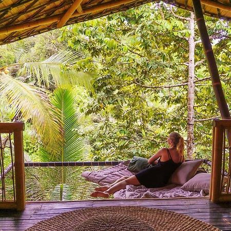 Villa Eco Bamboo Island Bali - Bamboo House #4 Selat Esterno foto