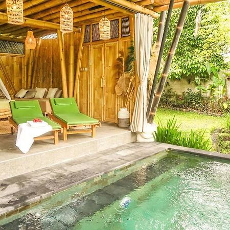 Villa Eco Bamboo Island Bali - Bamboo House #4 Selat Esterno foto