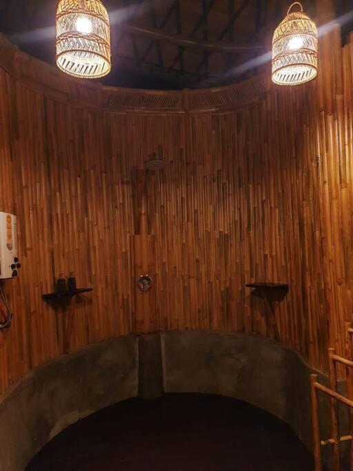 Villa Eco Bamboo Island Bali - Bamboo House #4 Selat Esterno foto