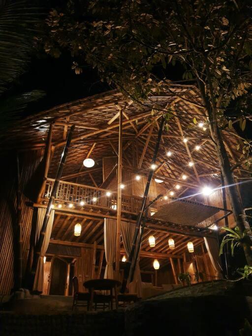 Villa Eco Bamboo Island Bali - Bamboo House #4 Selat Esterno foto