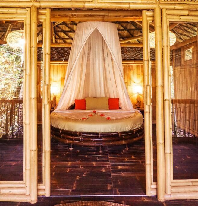 Villa Eco Bamboo Island Bali - Bamboo House #4 Selat Esterno foto