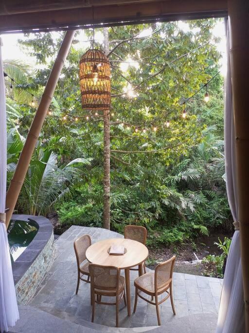 Villa Eco Bamboo Island Bali - Bamboo House #4 Selat Esterno foto