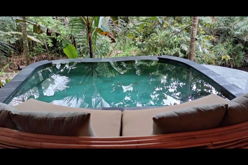 Villa Eco Bamboo Island Bali - Bamboo House #4 Selat Esterno foto