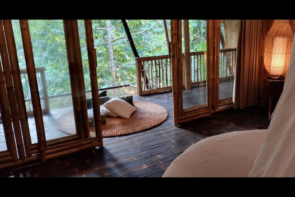 Villa Eco Bamboo Island Bali - Bamboo House #4 Selat Esterno foto