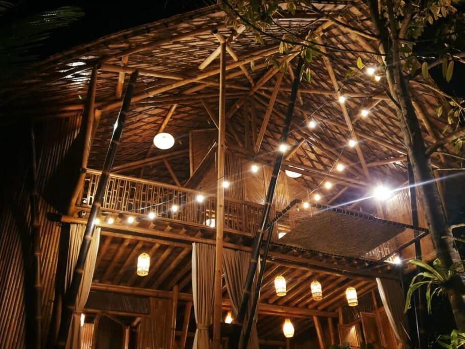 Villa Eco Bamboo Island Bali - Bamboo House #4 Selat Esterno foto